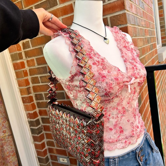 Shoulder bag made from recycled cans - Picture 1 of 6
